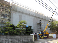 市立泉川中学校耐震補強工事