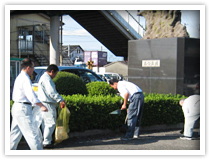 新居浜駅裏清掃美化活動